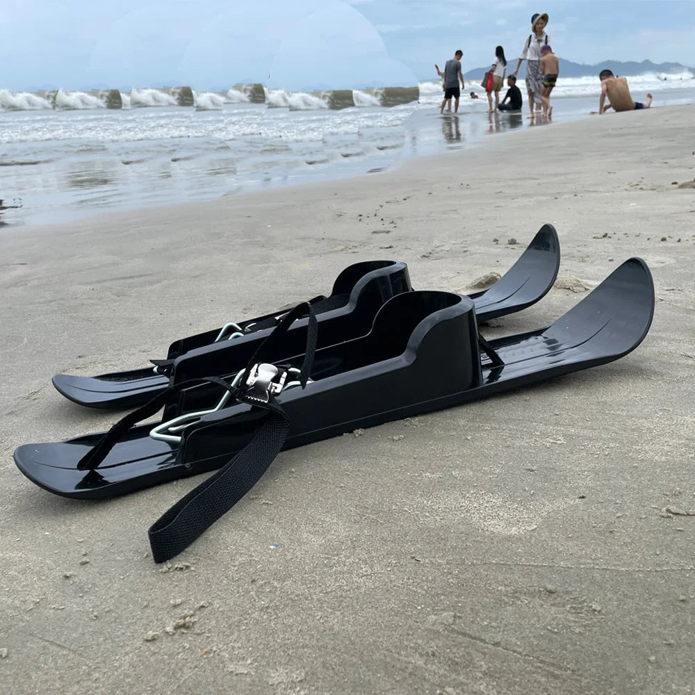 Ski Plate Wheelblades for Strollers, Bikes & Wheelchairs by HitMyNeed