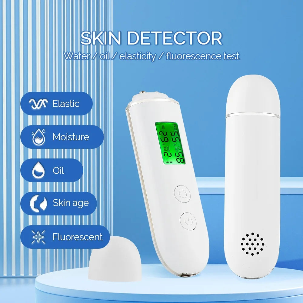 Skin Moisture, Oil & Elasticity Analyzer Meter by HitMyNeed