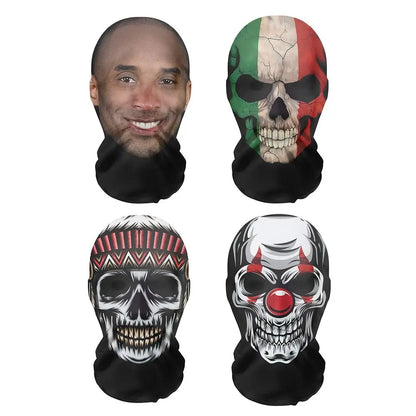 Skull Eagle Wolf Full Face Mask & 3D Bandana by HitMyNeed