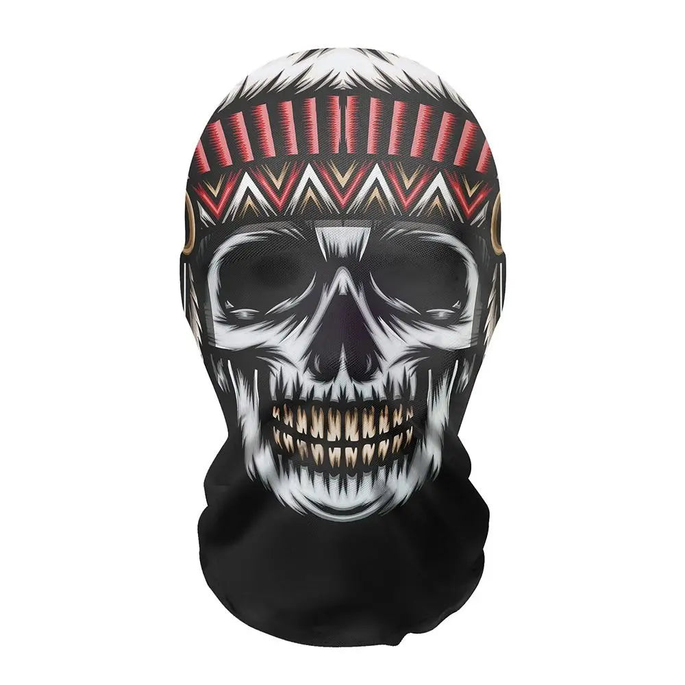 Skull Eagle Wolf Full Face Mask & 3D Bandana type-b by HitMyNeed