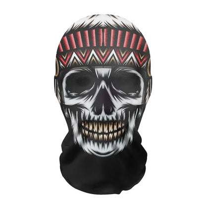 Skull Eagle Wolf Full Face Mask & 3D Bandana type-b by HitMyNeed