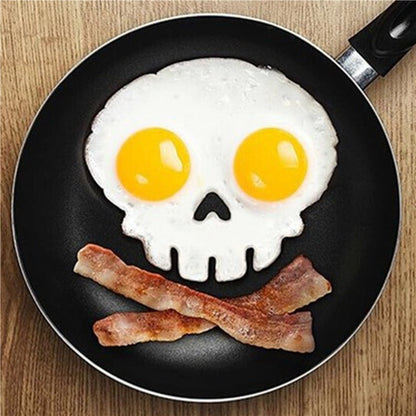 Skull Egg Mold for Fun Sunny Side Up Eggs by HitMyNeed