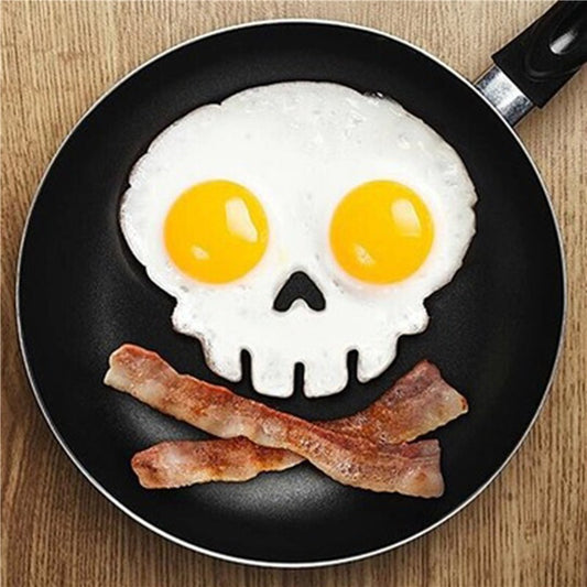 Skull Egg Mold for Fun Sunny Side Up Eggs by HitMyNeed