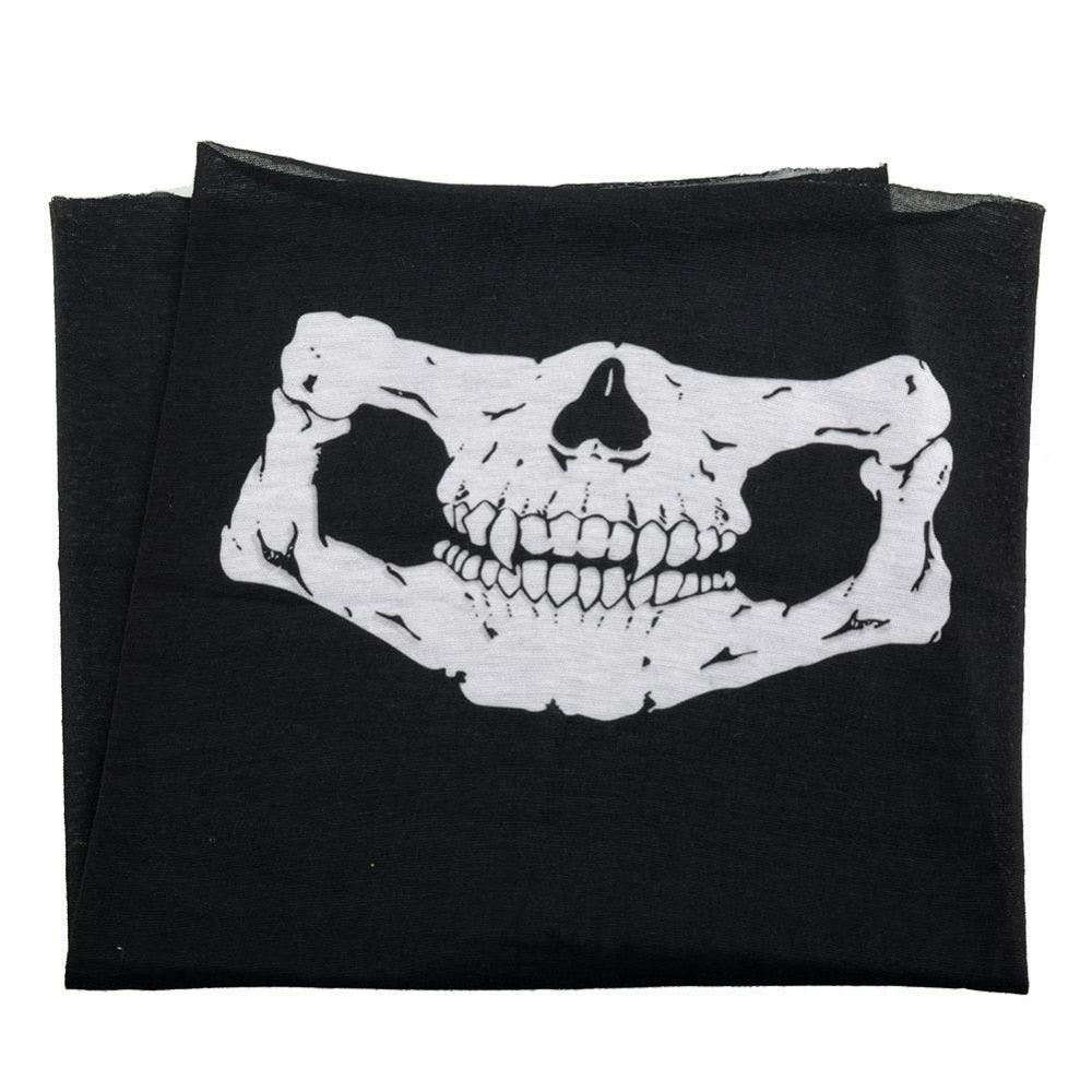 Skull Face Bandana Outdoor Mask by HitMyNeed