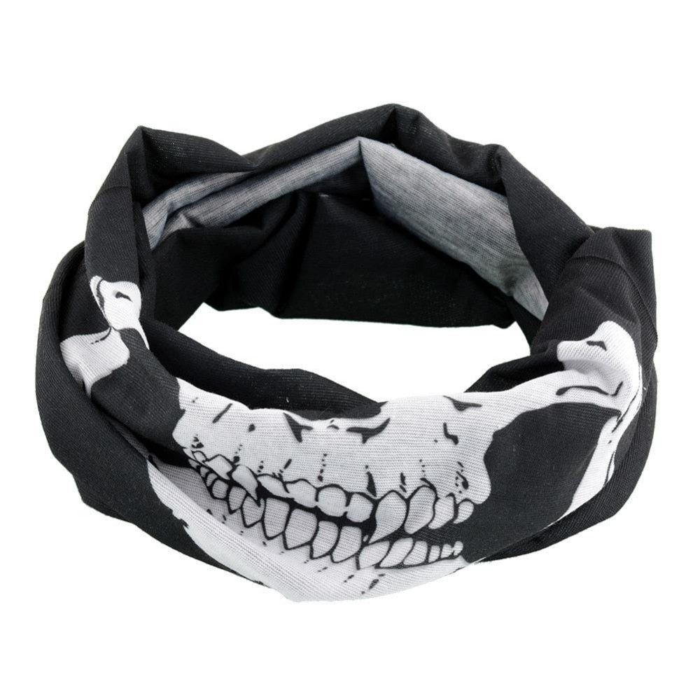 Skull Face Bandana Outdoor Mask by HitMyNeed
