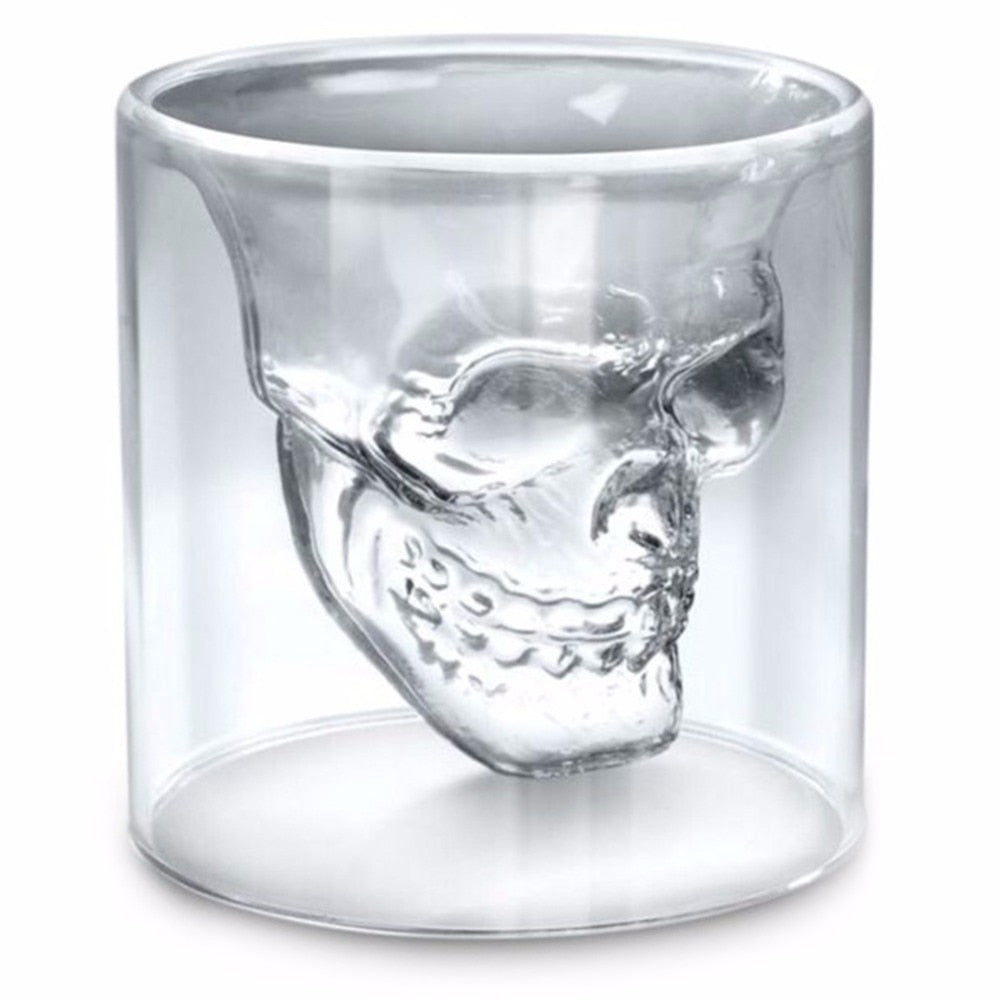 Skull Head Double-Wall Doomed Shot Glass 25 ml by HitMyNeed