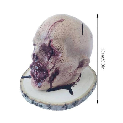 Skull Kitchen Knife & Utensil Storage Holder by HitMyNeed