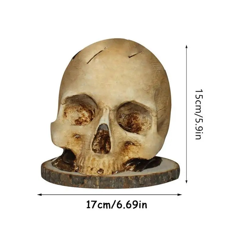 Skull Knife Holder Resin Kitchen Knife Stand by HitMyNeed