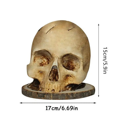 Skull Knife Holder Resin Kitchen Knife Stand by HitMyNeed