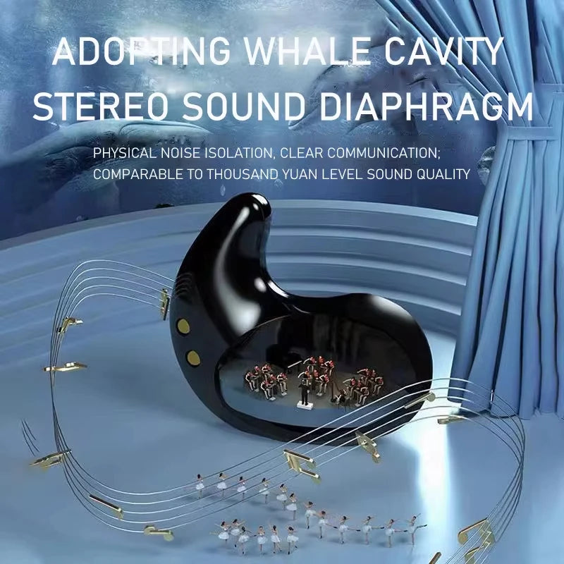 Sleep Invisible Bluetooth 5.3 Noise Cancelling Earbuds by HitMyNeed