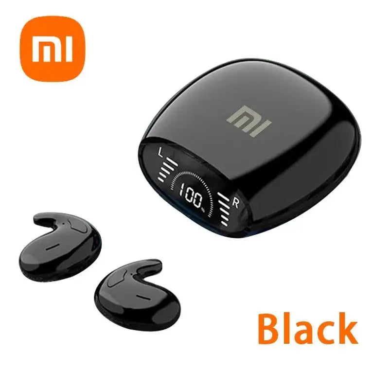 Sleep Invisible Bluetooth 5.3 Noise Cancelling Earbuds black by HitMyNeed