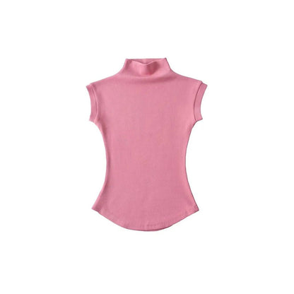 Sleeveless Women's Turtleneck Top by HitMyNeed