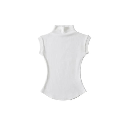 Sleeveless Women's Turtleneck Top by HitMyNeed