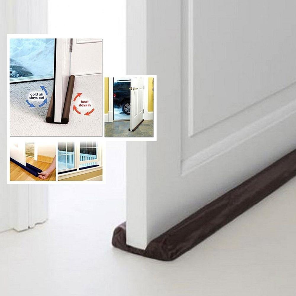 Slide-On Cloth Door Draft Guard by HitMyNeed