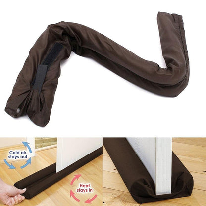 Slide-On Cloth Door Draft Guard by HitMyNeed