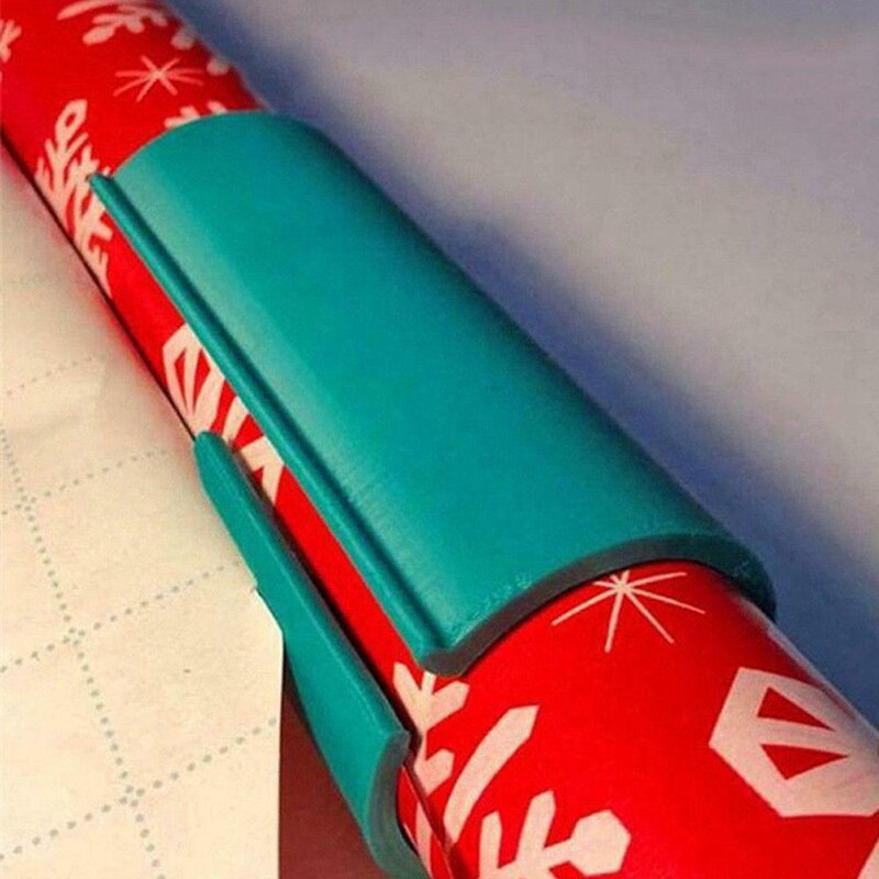 Sliding Wrapping Paper Cutter and Roll Organizer by HitMyNeed