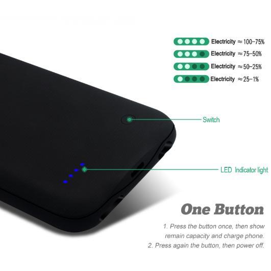 Slim Magnetic iPhone Battery Charging Case 3000mAh by HitMyNeed