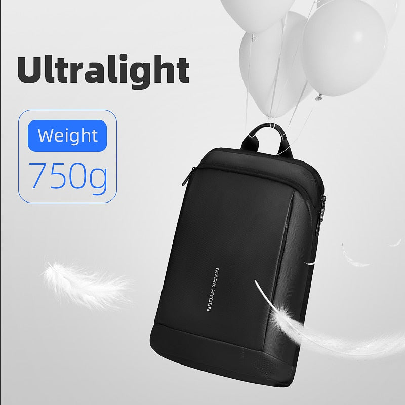 Slim Oxford Laptop Backpack for 15.6" Devices by HitMyNeed