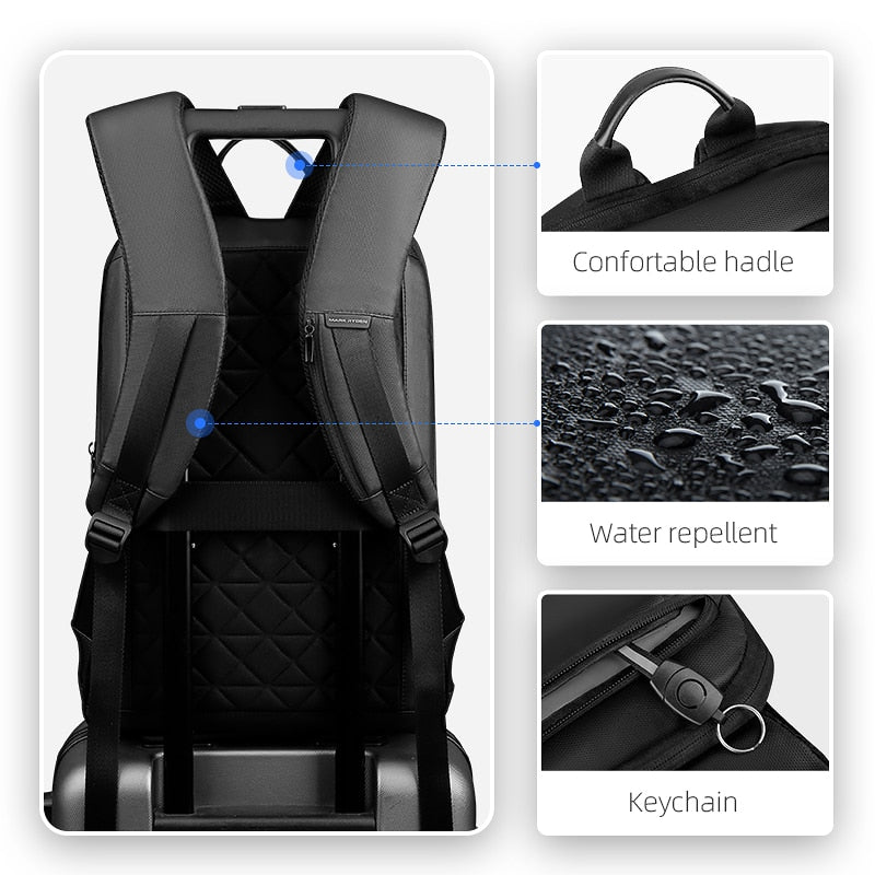 Slim Oxford Laptop Backpack for 15.6" Devices by HitMyNeed