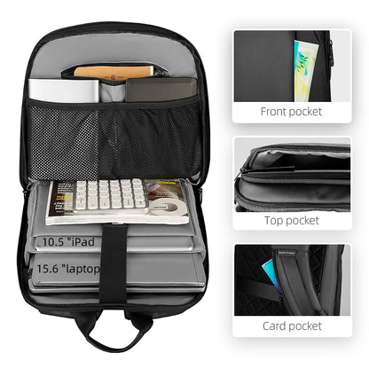 Slim Oxford Laptop Backpack for 15.6" Devices by HitMyNeed