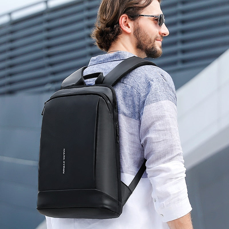 Slim Oxford Laptop Backpack for 15.6" Devices by HitMyNeed