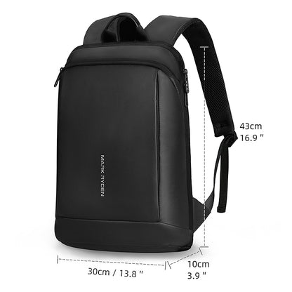 Slim Oxford Laptop Backpack for 15.6" Devices by HitMyNeed