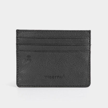 Slim RFID Blocking PU Leather Card Holder Wallet by HitMyNeed