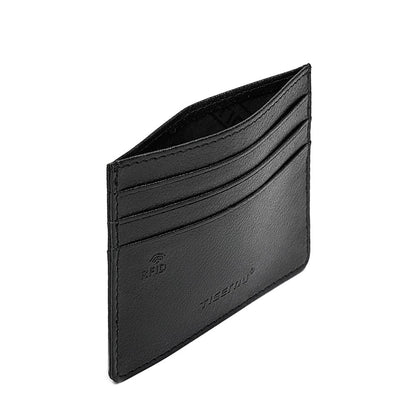 Slim RFID Blocking PU Leather Card Holder Wallet by HitMyNeed