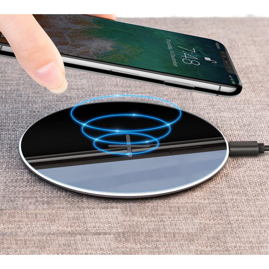 Slim Wireless Charging Pad for Qi Smartphones by HitMyNeed