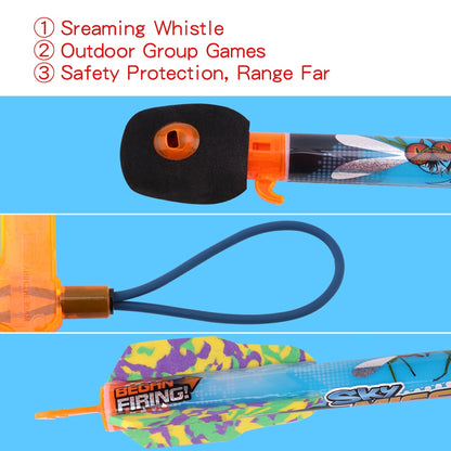 Slingshot Outdoor Flying Rocket Toy for Kids by HitMyNeed