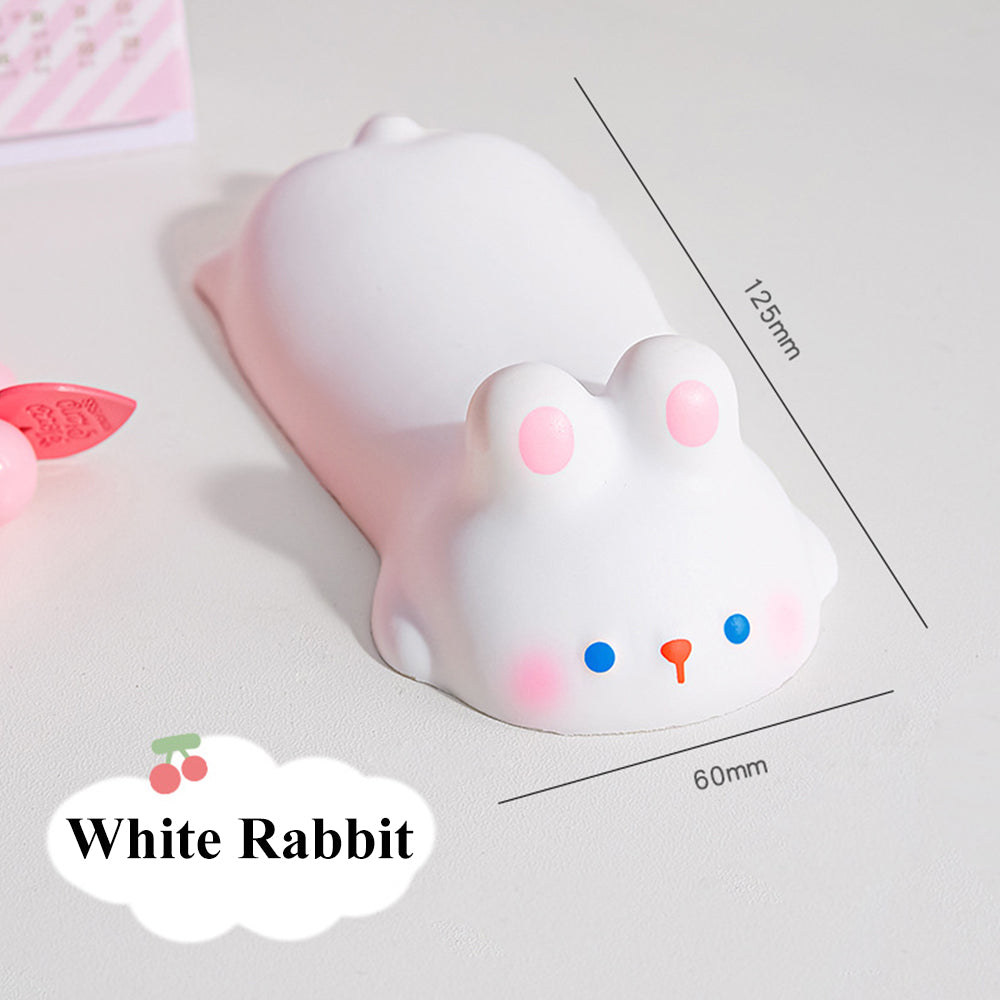 Slow Rising Animal Wrist Cushion for Ergonomic Support rabbit by HitMyNeed