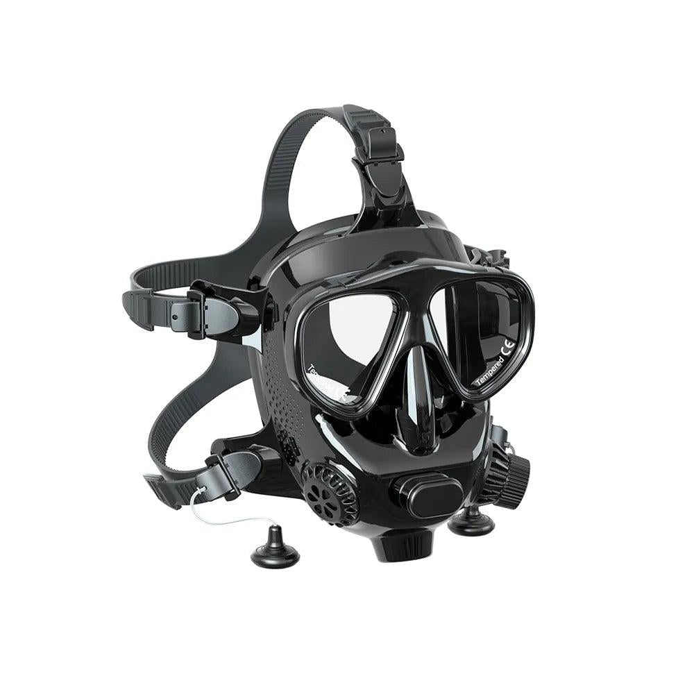SMACO M8058 Full Face Diving Mask with Regulator by HitMyNeed