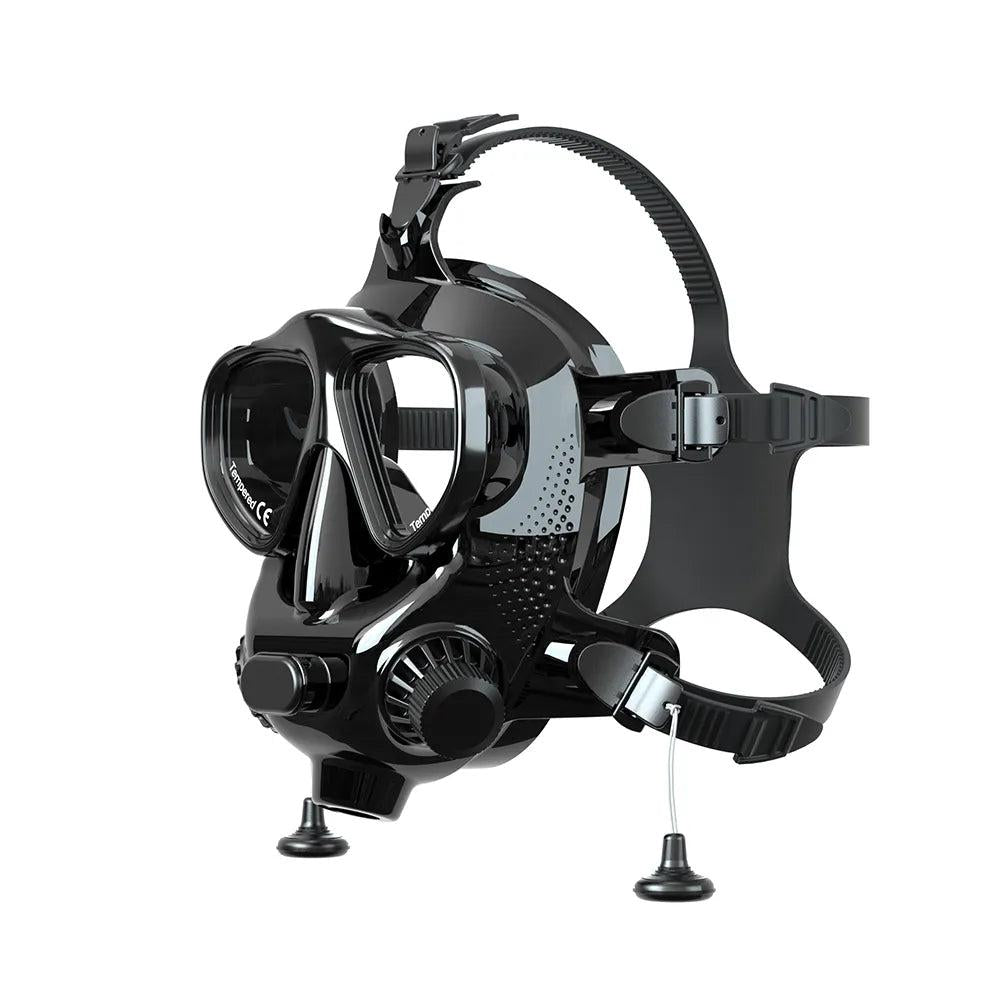 SMACO M8058 Full Face Diving Mask with Regulator by HitMyNeed