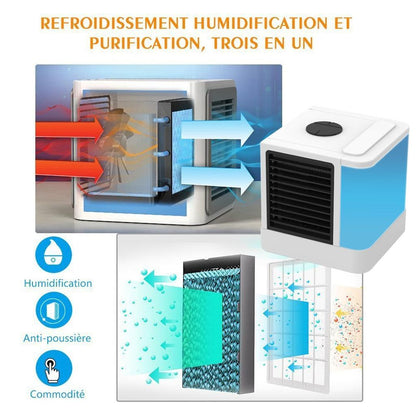 Small Air Cooler and Mini Room Humidifier by HitMyNeed