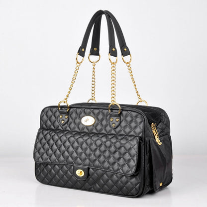 Small Dog Carrier Shoulder Bag with Mesh and Pocket by HitMyNeed