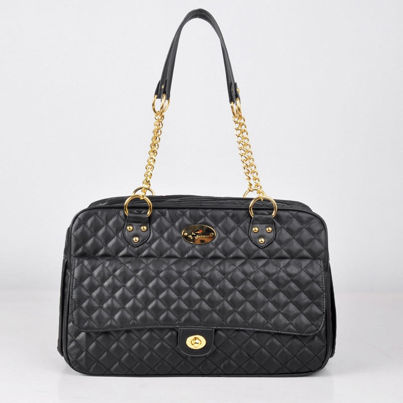 Small Dog Carrier Shoulder Bag with Mesh and Pocket by HitMyNeed