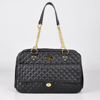 Small Dog Carrier Shoulder Bag with Mesh and Pocket by HitMyNeed