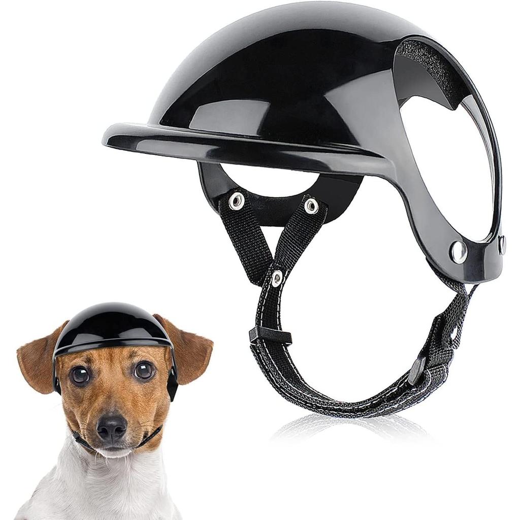 Small Dog & Cat Safety Helmet with Ear Openings s by HitMyNeed