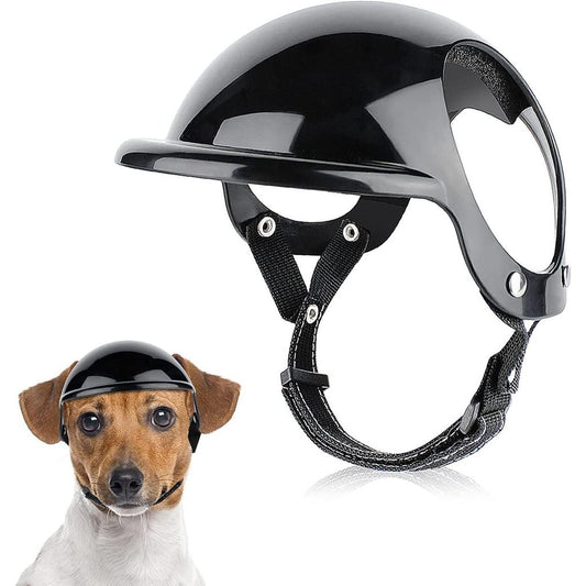 Small Dog & Cat Safety Helmet with Ear Openings s by HitMyNeed