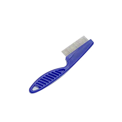 Small Dog Facial Cleaning Brush and Comb Tool blue s by HitMyNeed