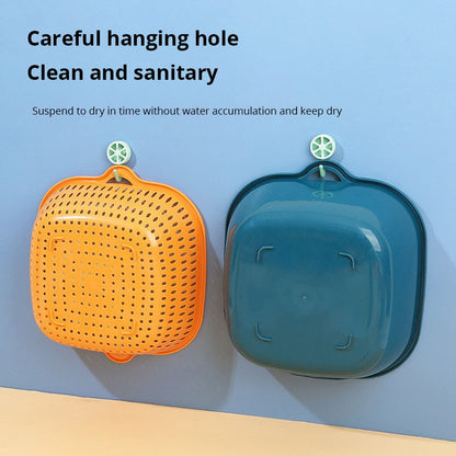 Small Double-Layer Kitchen Drain and Storage Basket by HitMyNeed