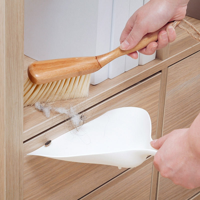 Small Dustpan and Brush Set for Quick Cleanups by HitMyNeed