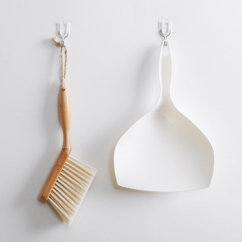 Small Dustpan and Brush Set for Quick Cleanups by HitMyNeed
