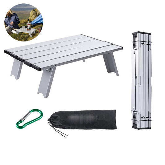 Small Foldable Camping Table with Carry Bag by HitMyNeed