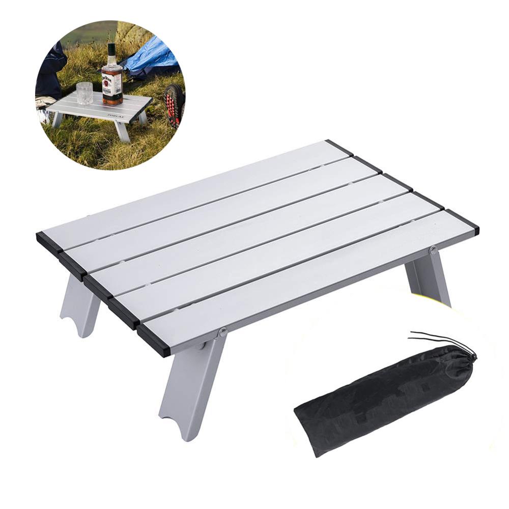 Small Foldable Camping Table with Carry Bag by HitMyNeed