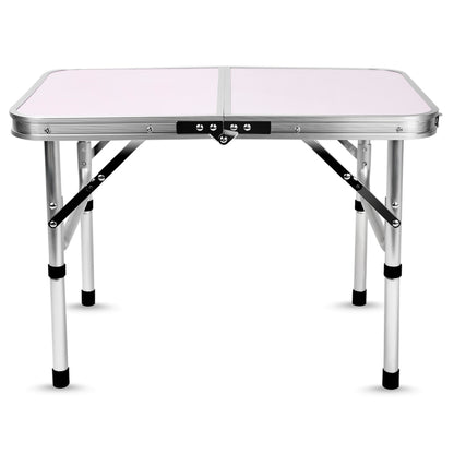 Small Folding Table with Adjustable Legs & Handle by HitMyNeed