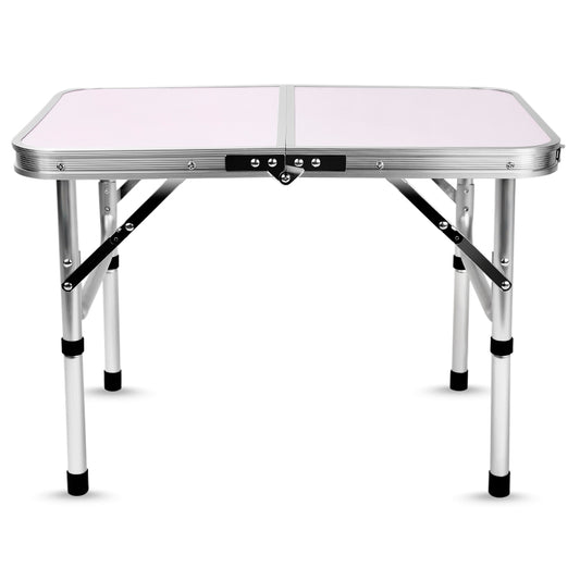 Small Folding Table with Adjustable Legs & Handle by HitMyNeed