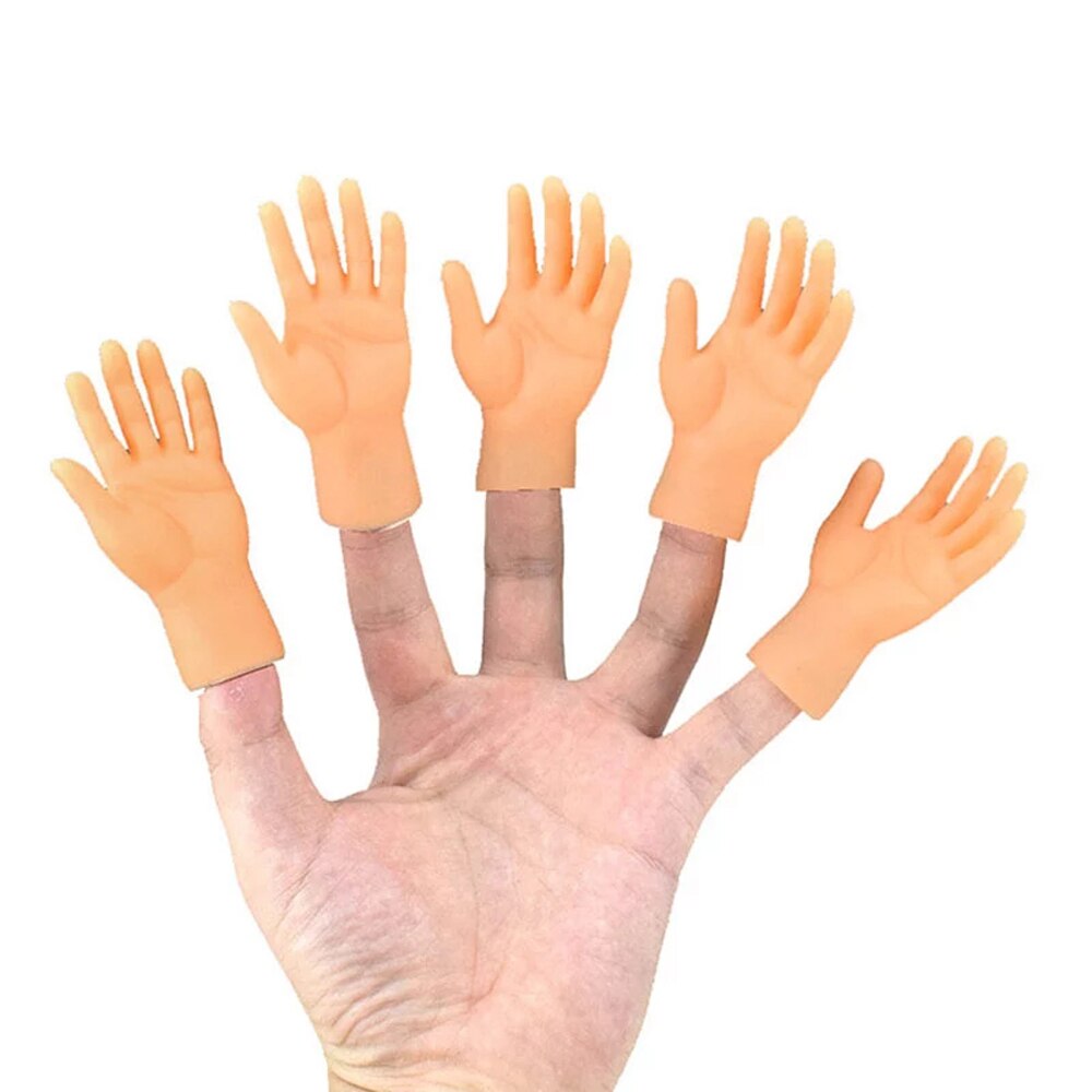 Small Hand Finger Puppets Toy Set (2 Pieces) by HitMyNeed