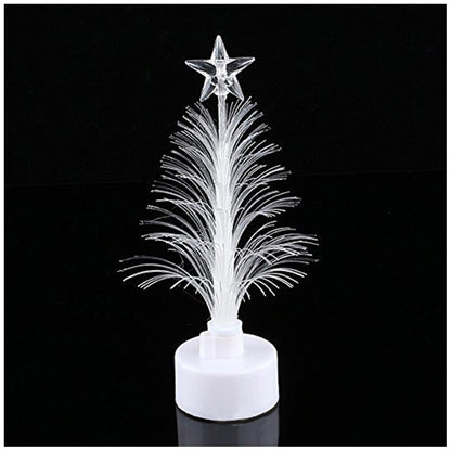 Small LED Fiber Optic Christmas Tree Night Light by HitMyNeed