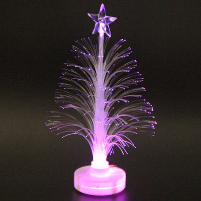 Small LED Fiber Optic Christmas Tree Night Light by HitMyNeed